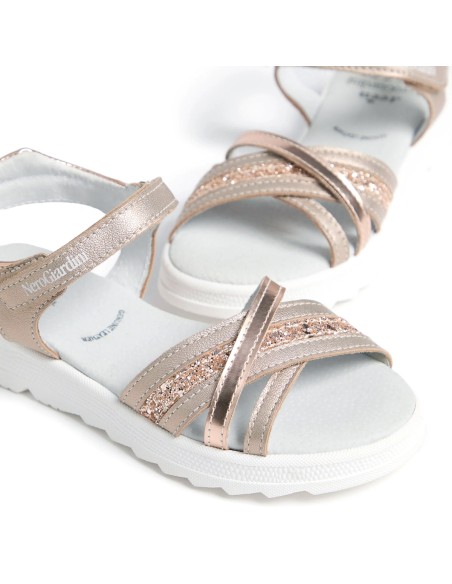 Nero Giardini sandalo elegante con strass